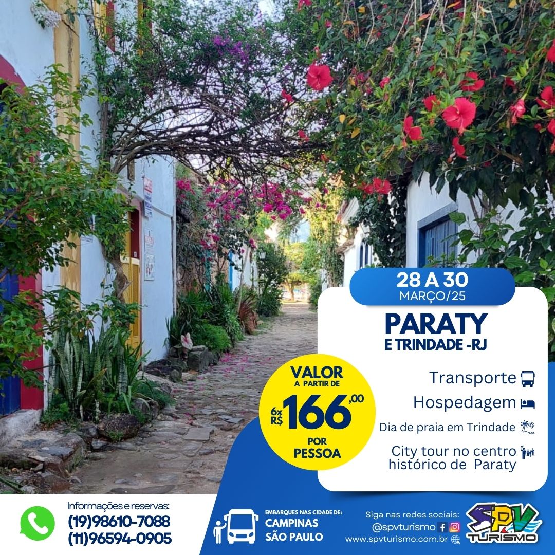 PARATY E TRINDADE