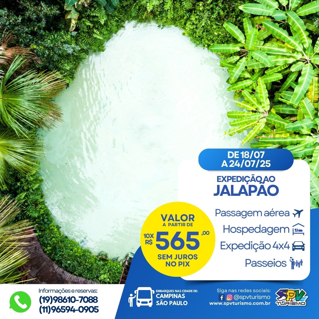 EXPEDIAÇÃO AO JALAPÃO