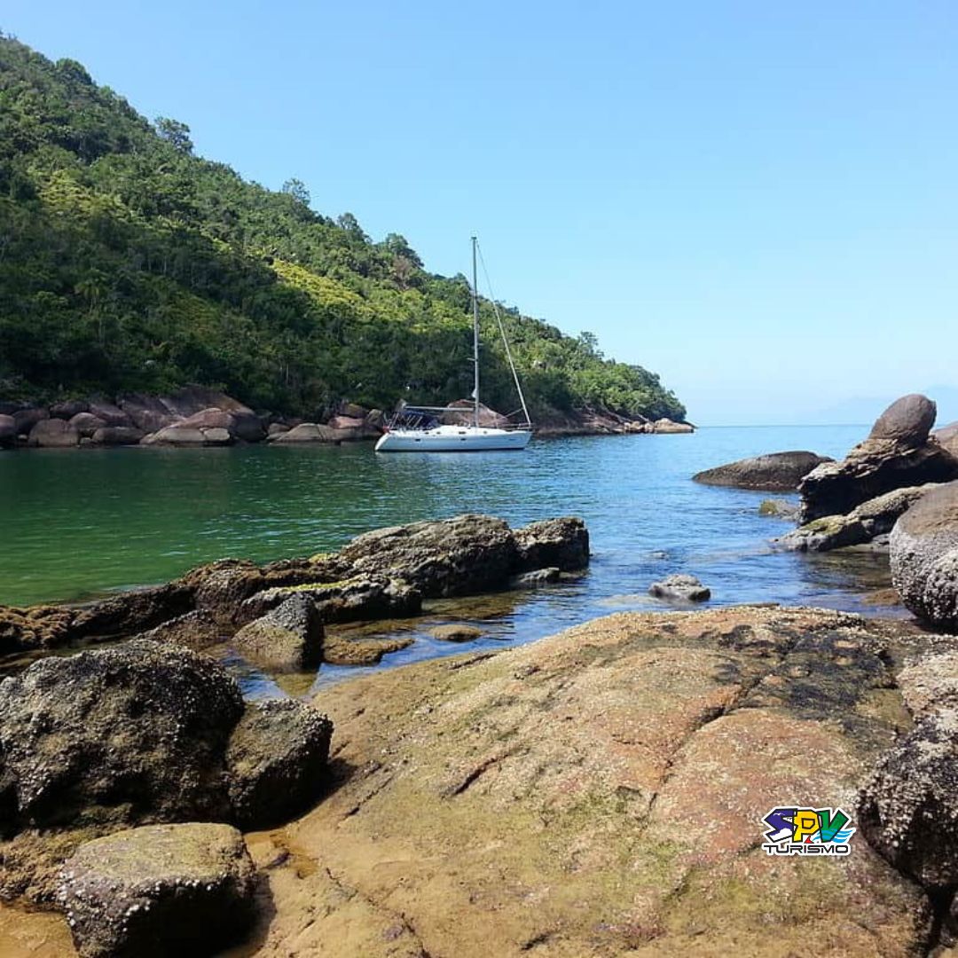 PASSEIO DE ESCUNA + ILHA ANCHIETA E PRAIA 7 FONTES - Ubatuba