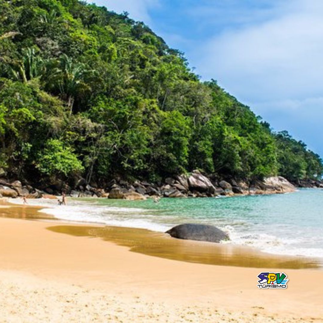 DIA DE PRAIA NA ILHA ANCHIETA